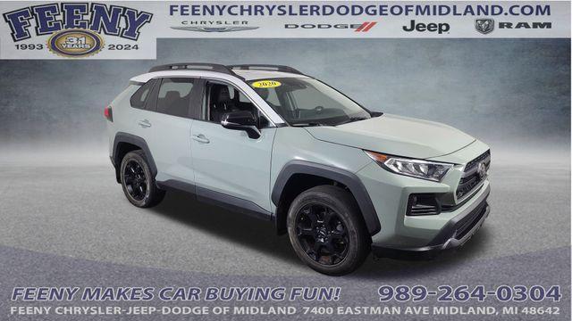 used 2020 Toyota RAV4 car, priced at $28,878