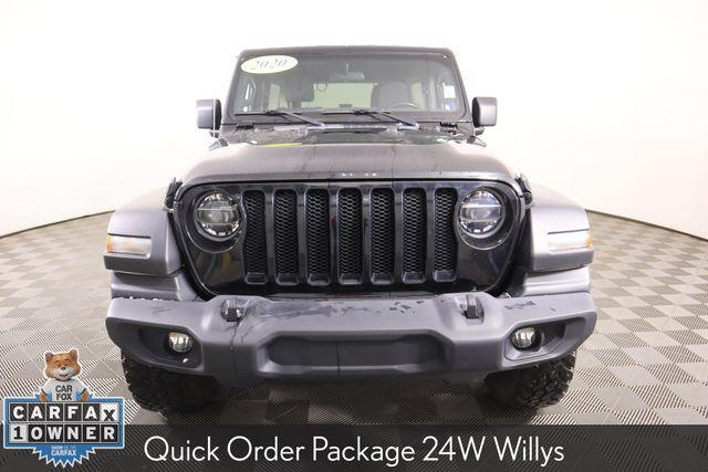 used 2020 Jeep Wrangler Unlimited car, priced at $27,924