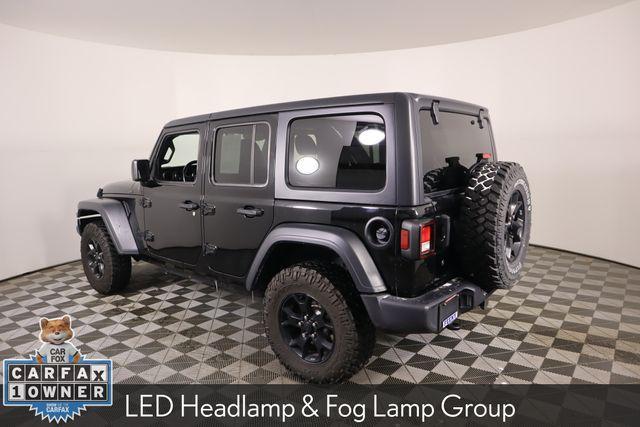 used 2020 Jeep Wrangler Unlimited car, priced at $27,924