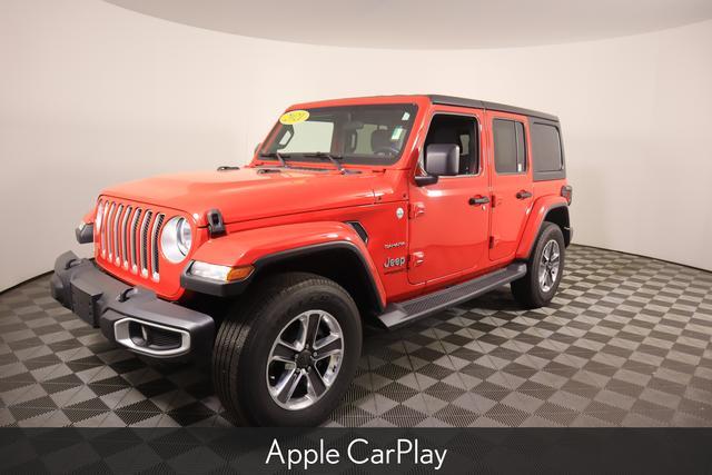 used 2021 Jeep Wrangler Unlimited car, priced at $31,498