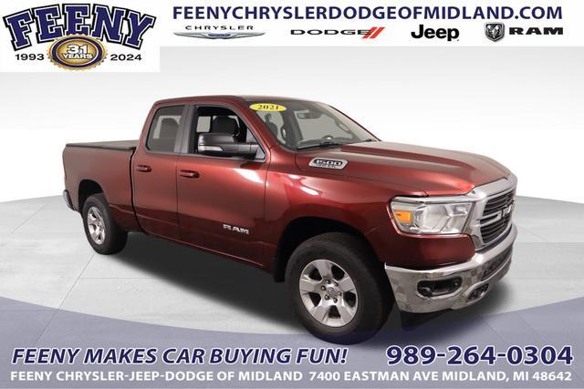 used 2021 Ram 1500 car, priced at $31,250