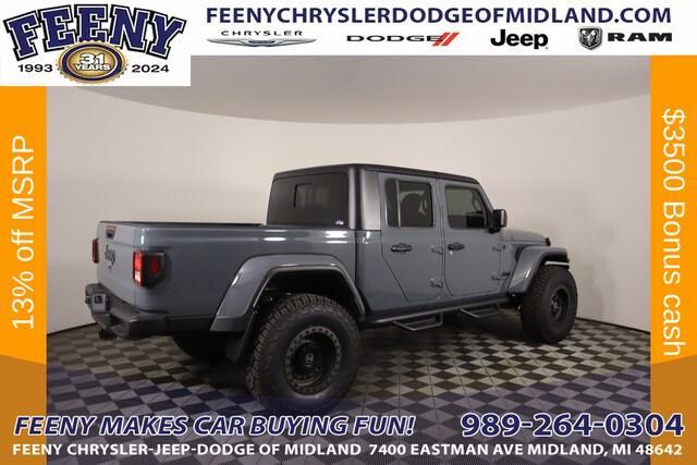new 2024 Jeep Gladiator car, priced at $53,614