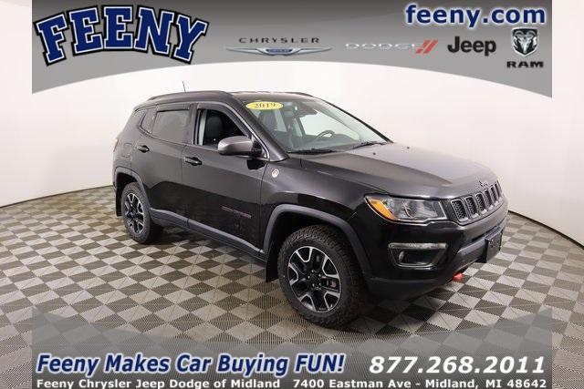 used 2019 Jeep Compass car, priced at $18,671