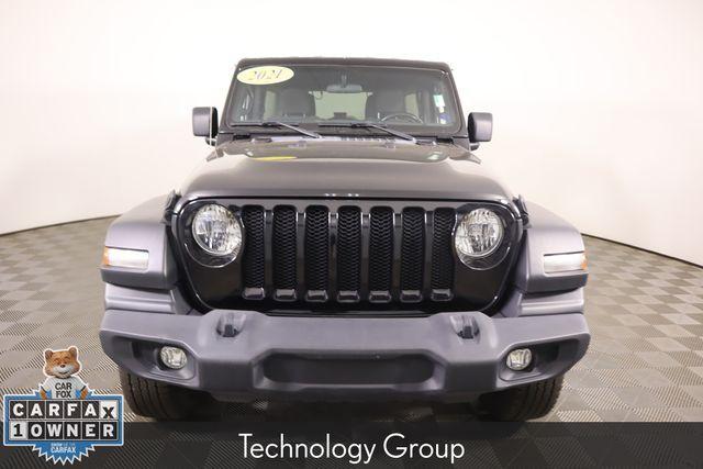 used 2021 Jeep Wrangler Unlimited car, priced at $26,789