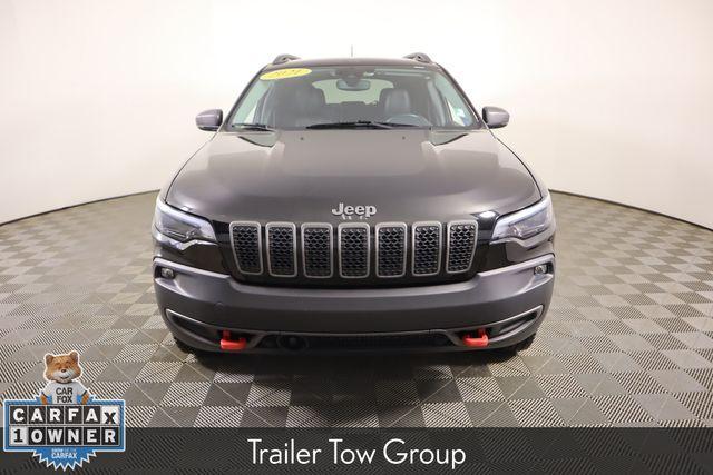 used 2021 Jeep Cherokee car, priced at $23,300