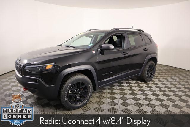 used 2021 Jeep Cherokee car, priced at $23,300