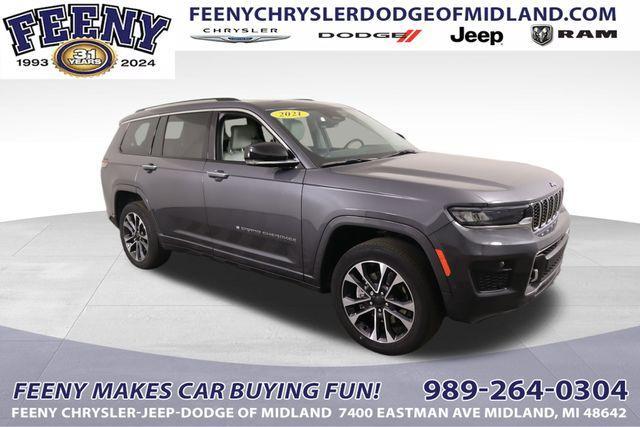 used 2021 Jeep Grand Cherokee L car, priced at $34,989