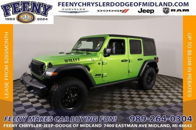 new 2025 Jeep Wrangler car, priced at $51,372