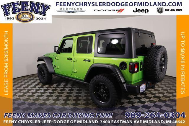 new 2025 Jeep Wrangler car, priced at $51,372