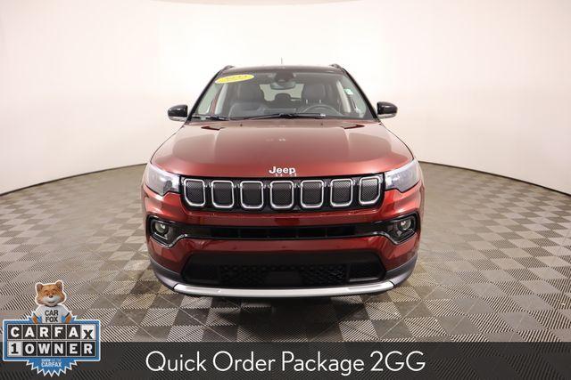 used 2022 Jeep Compass car, priced at $24,325