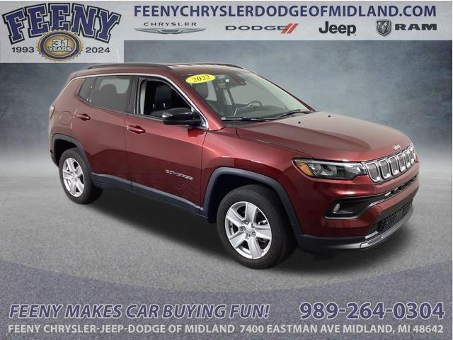 used 2022 Jeep Compass car, priced at $20,600