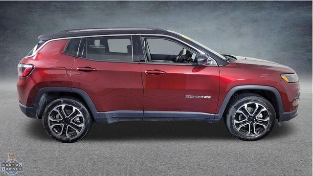 used 2022 Jeep Compass car, priced at $23,220
