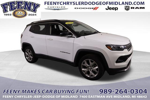 used 2022 Jeep Compass car, priced at $23,226