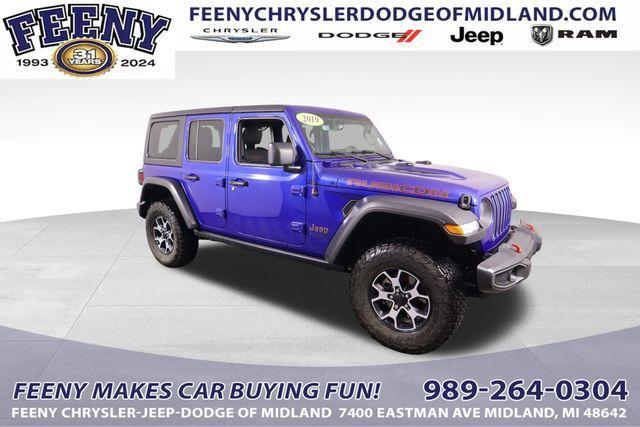 used 2019 Jeep Wrangler Unlimited car, priced at $34,946