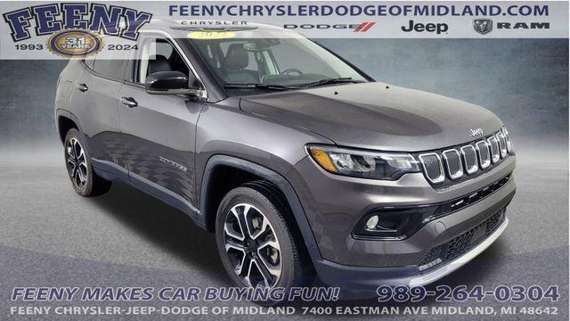 used 2022 Jeep Compass car, priced at $22,889