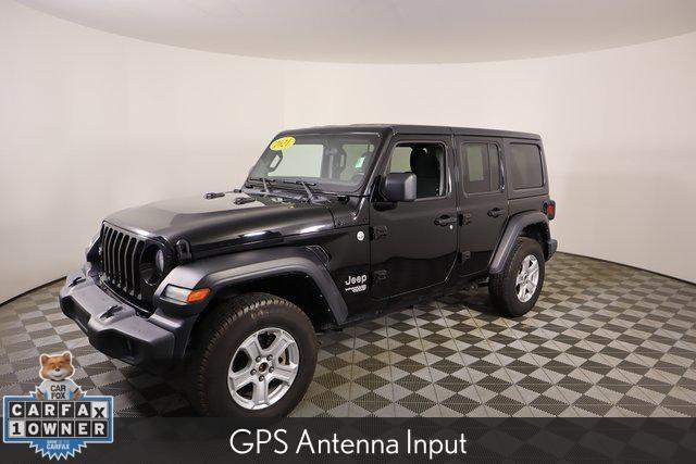 used 2021 Jeep Wrangler Unlimited car, priced at $29,513