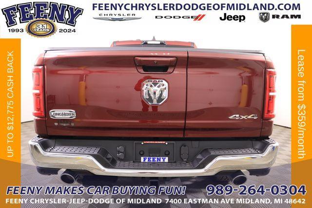 new 2025 Ram 1500 car, priced at $76,595