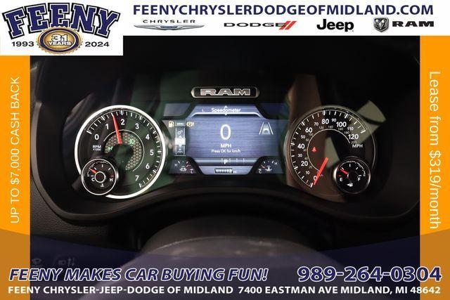 new 2025 Ram 1500 car, priced at $57,706