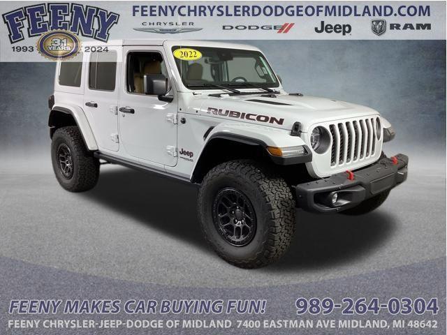 used 2022 Jeep Wrangler Unlimited car, priced at $45,954