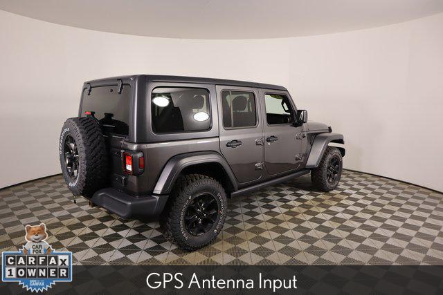 used 2021 Jeep Wrangler Unlimited car, priced at $35,529