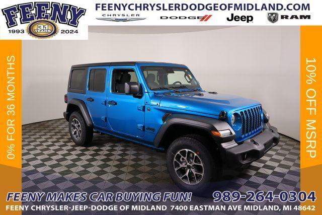 new 2024 Jeep Wrangler car, priced at $45,734