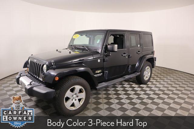 used 2012 Jeep Wrangler Unlimited car, priced at $13,225