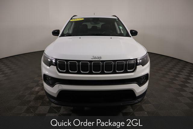 used 2022 Jeep Compass car, priced at $21,396