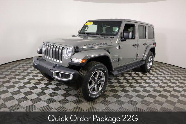 used 2021 Jeep Wrangler Unlimited car, priced at $31,866