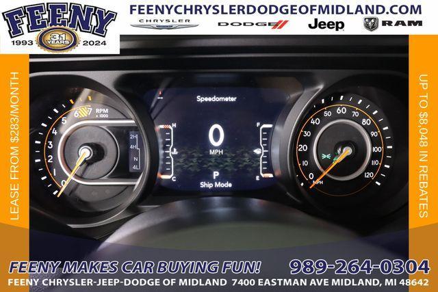 new 2025 Jeep Wrangler car, priced at $47,910