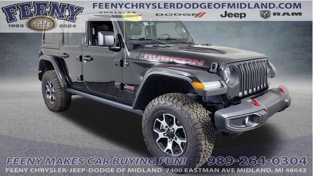 used 2022 Jeep Wrangler Unlimited car, priced at $36,339