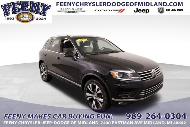 used 2017 Volkswagen Touareg car, priced at $19,500