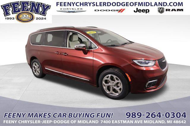 used 2021 Chrysler Pacifica car, priced at $27,500