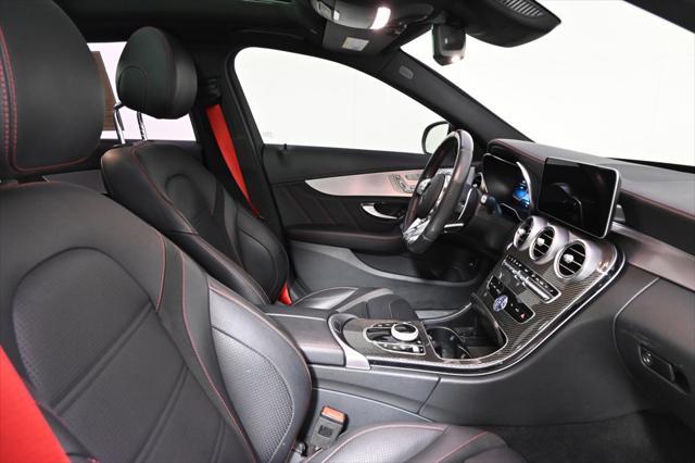 used 2021 Mercedes-Benz AMG C 43 car, priced at $38,999