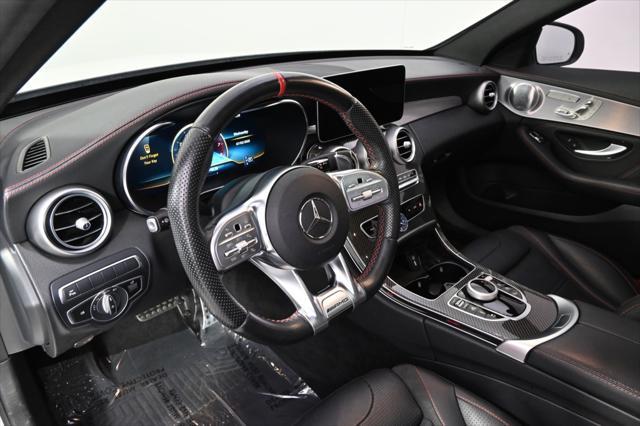 used 2021 Mercedes-Benz AMG C 43 car, priced at $38,999