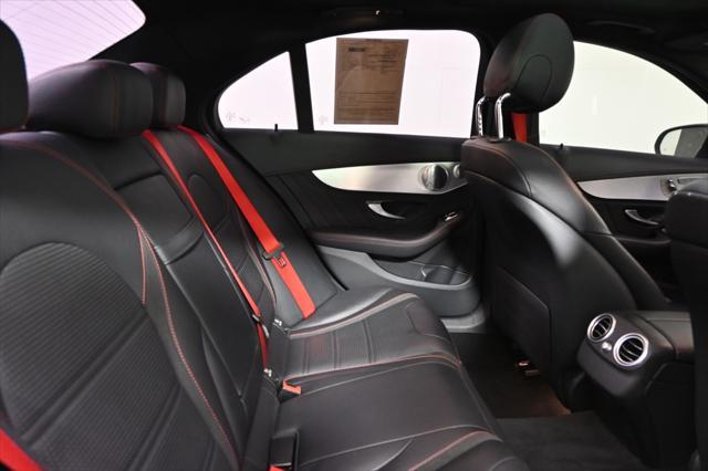 used 2021 Mercedes-Benz AMG C 43 car, priced at $38,999