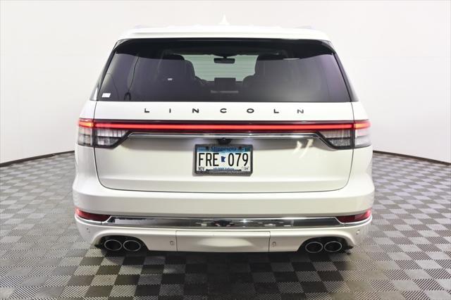 used 2021 Lincoln Aviator car, priced at $43,999