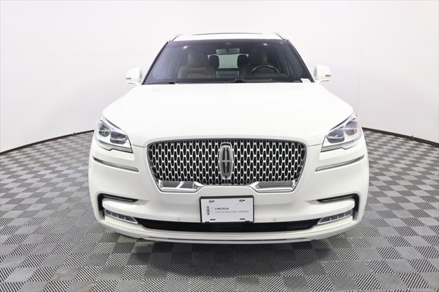 used 2022 Lincoln Aviator car, priced at $50,999