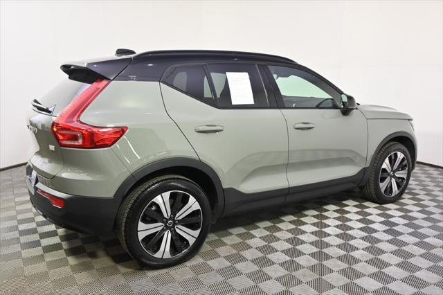 used 2023 Volvo XC40 Recharge Pure Electric car, priced at $29,999