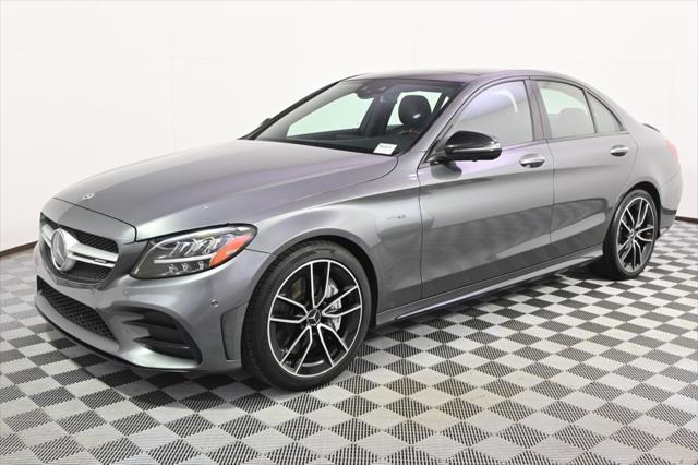 used 2021 Mercedes-Benz AMG C 43 car, priced at $44,777