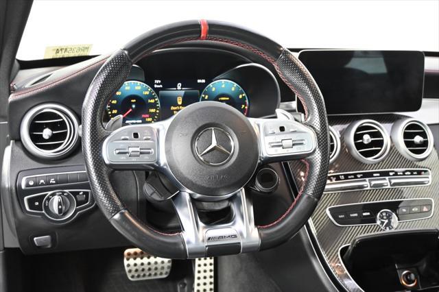 used 2021 Mercedes-Benz AMG C 43 car, priced at $44,777