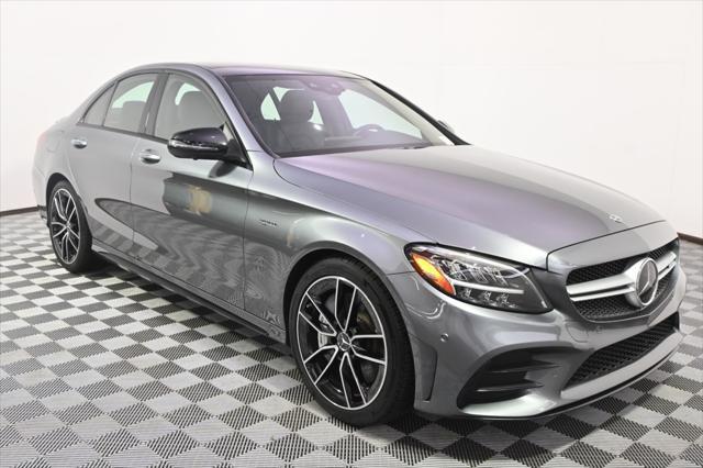 used 2021 Mercedes-Benz AMG C 43 car, priced at $44,777