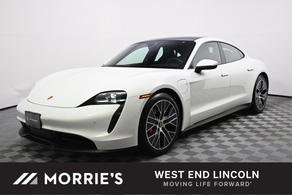 used 2021 Porsche Taycan car, priced at $67,899