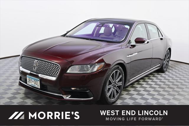 used 2018 Lincoln Continental car, priced at $21,999