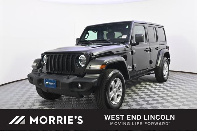 used 2020 Jeep Wrangler Unlimited car, priced at $23,777