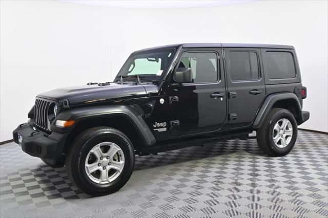 used 2020 Jeep Wrangler Unlimited car, priced at $23,777