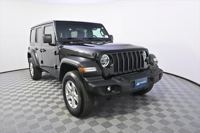 used 2020 Jeep Wrangler Unlimited car, priced at $23,777