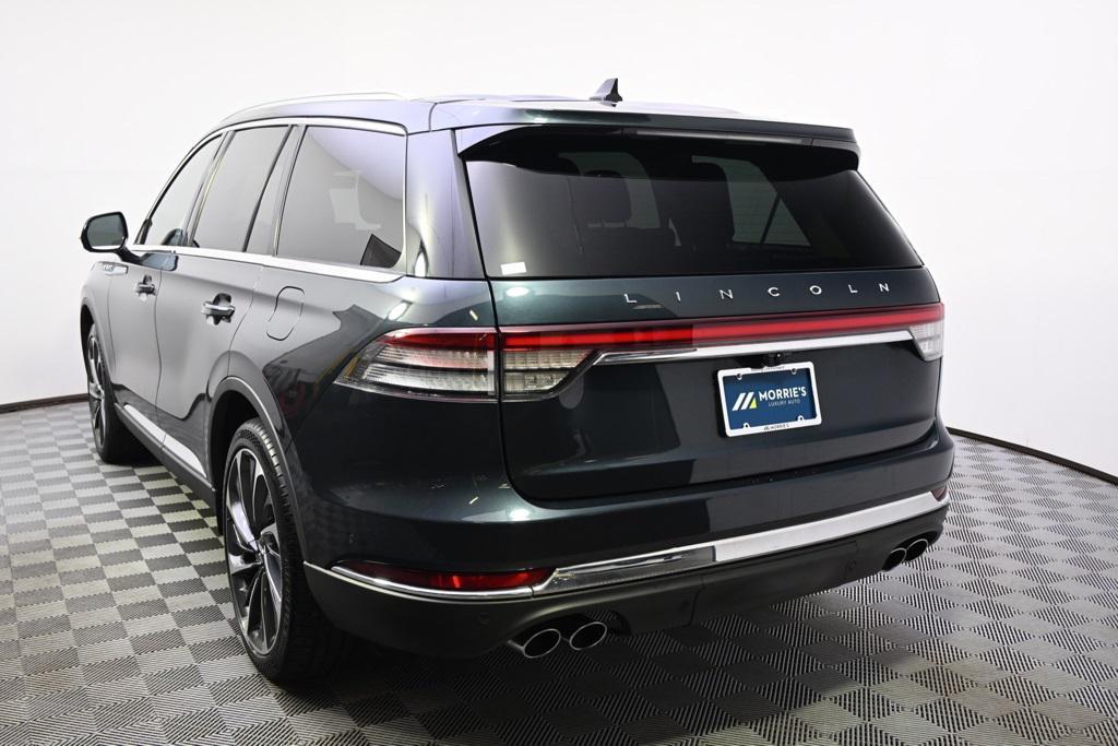 used 2022 Lincoln Aviator car, priced at $37,555