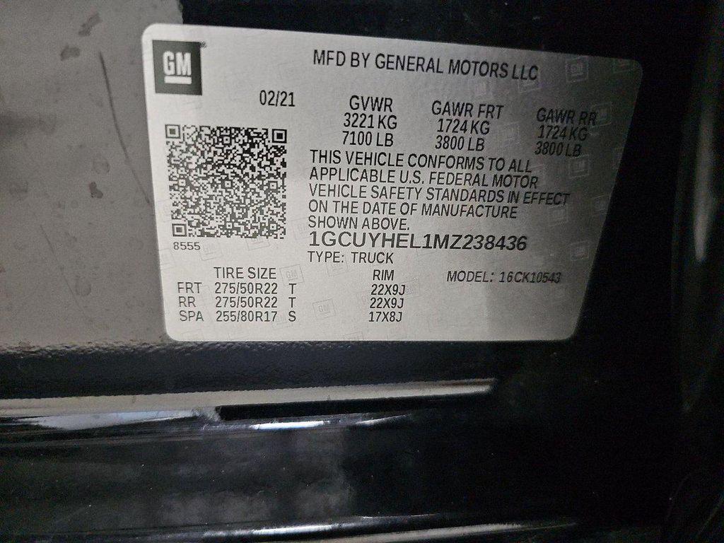 used 2021 Chevrolet Silverado 1500 car, priced at $42,499