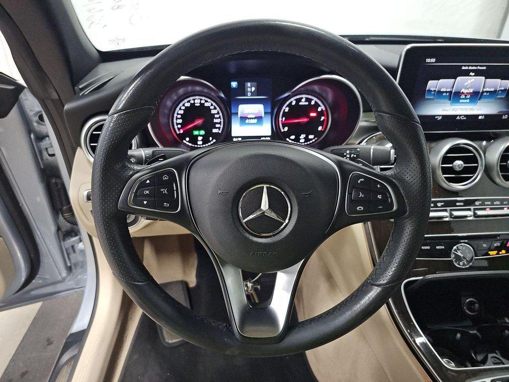 used 2017 Mercedes-Benz C-Class car, priced at $26,699