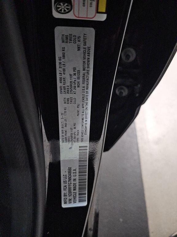 used 2022 Ram 1500 car, priced at $33,799